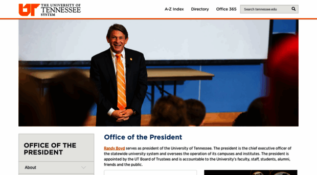 president.tennessee.edu