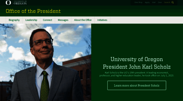 president.uoregon.edu