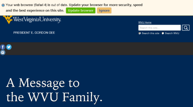 president.wvu.edu