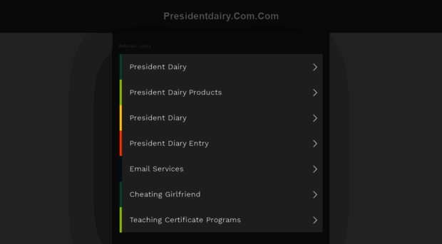 presidentdairy.com.com