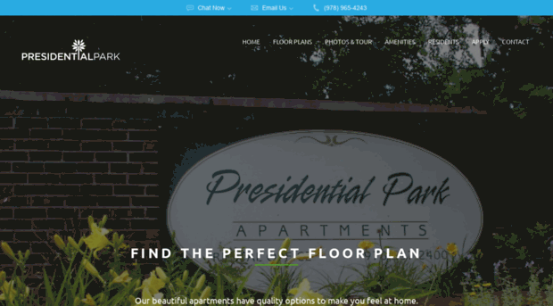 presidentialparkapartments.com