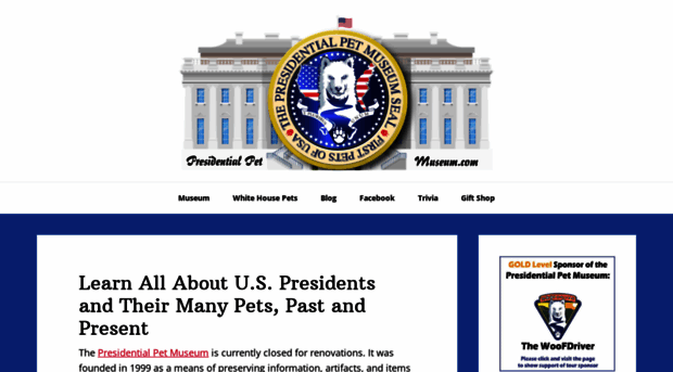presidentialpetmuseum.com