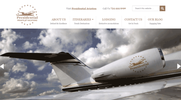 presidentialprivatejetvacations.com