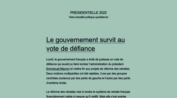 presidentielle-2007.net