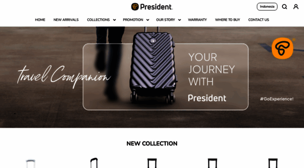 presidentluggage.com