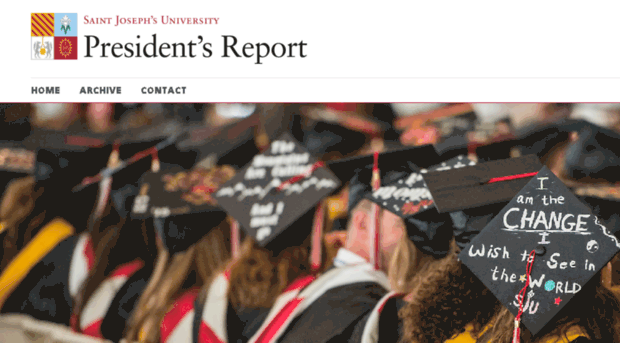 presidentreport.sju.edu