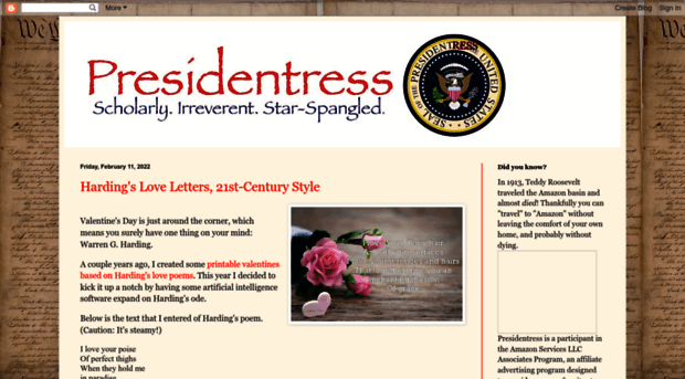 presidentress.com