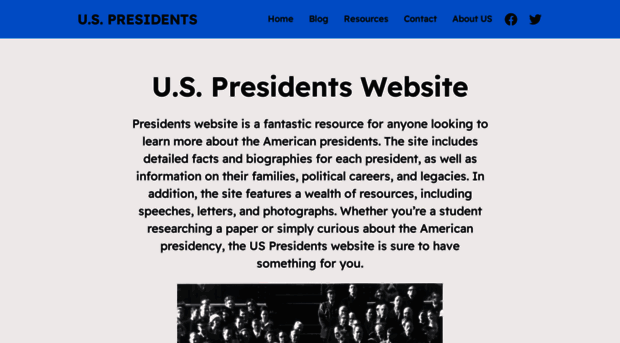 presidents.website