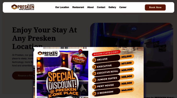 preskenhotels.com