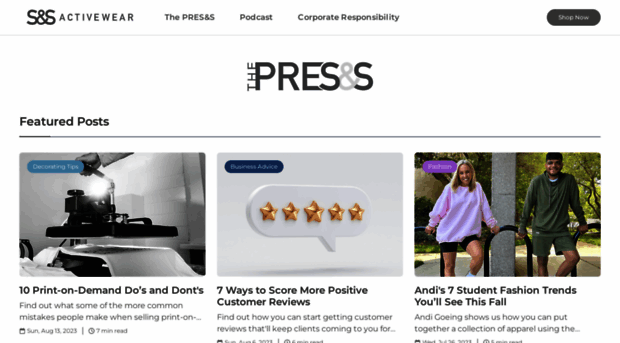 press.ssactivewear.com