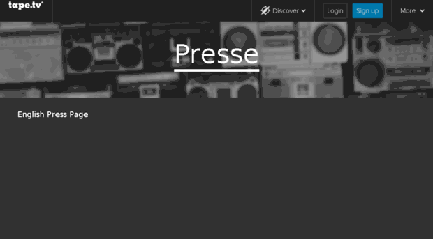 press.tape.tv