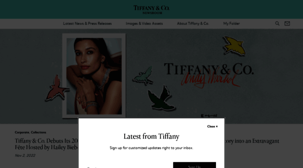 press.tiffany.com