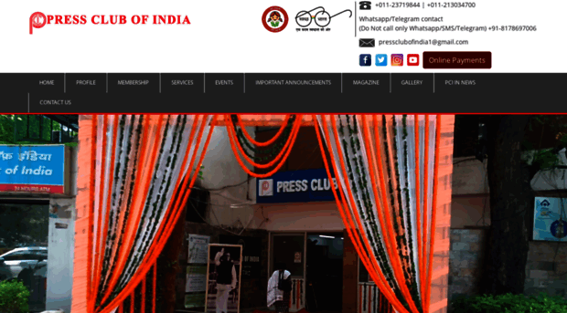 pressclubofindia.org