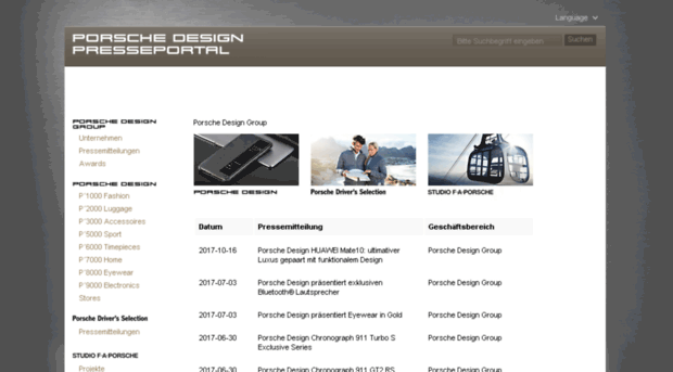 presse.porsche-design.com