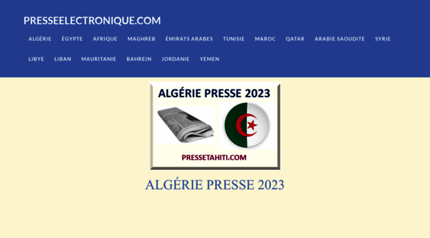 pressealgerienne.com