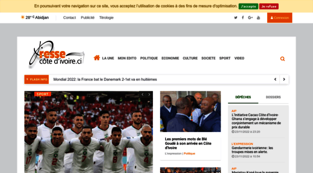 pressecotedivoire.fr