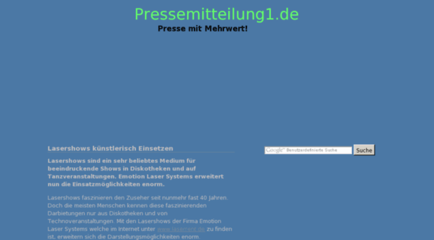 pressemitteilung1.de