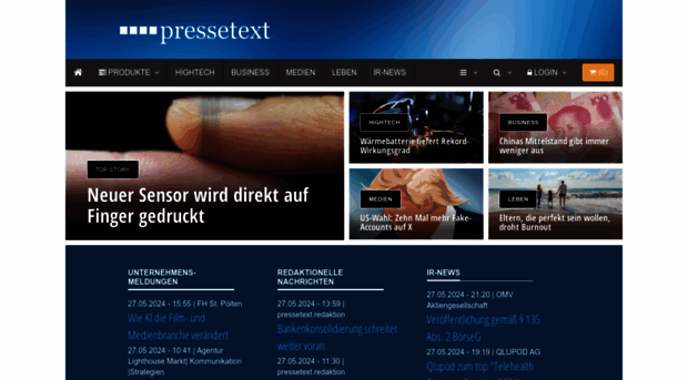 pressetext.ch