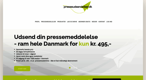 presseudsendelser.dk