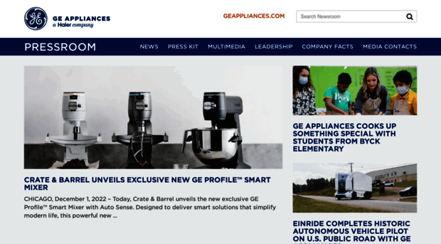 pressroom.geappliances.com