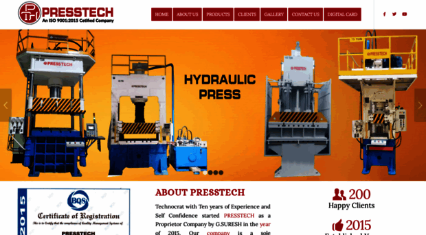 presstechhydraulics.com