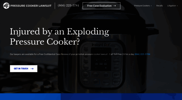 pressurecookerlawsuit.org