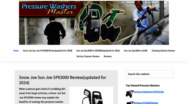 pressurewashersmaster.com