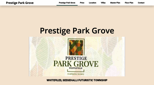 prestige-parkgrove.com