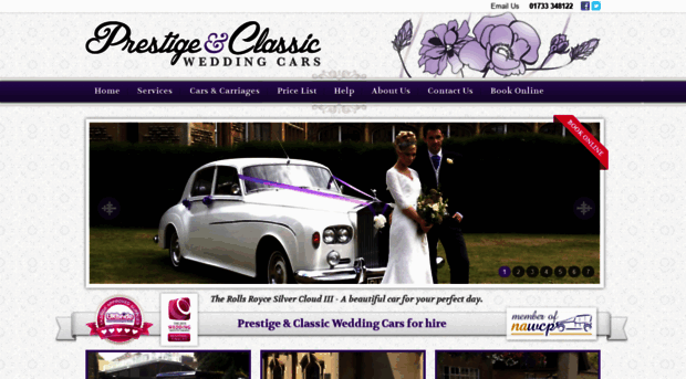 prestigeandclassicweddingcars.co.uk