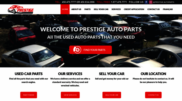 prestigeautoparts.ca