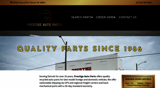 prestigeautoparts.com