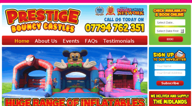 prestigebouncycastles.co.uk