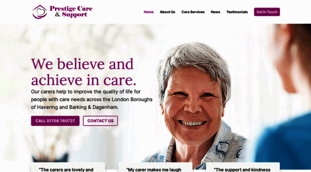 prestigecare.co.uk