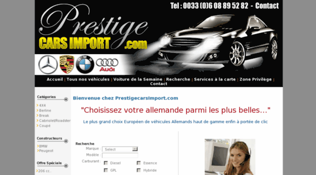 prestigecarsimport.com