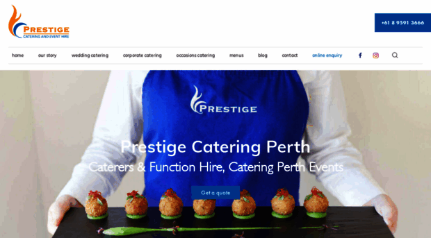 prestigecatering.com.au