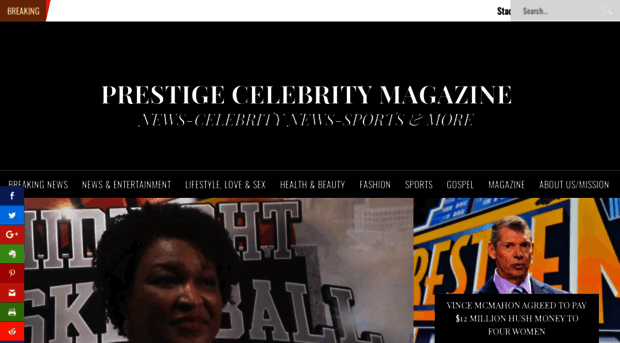 prestigecelebritymagazine.com