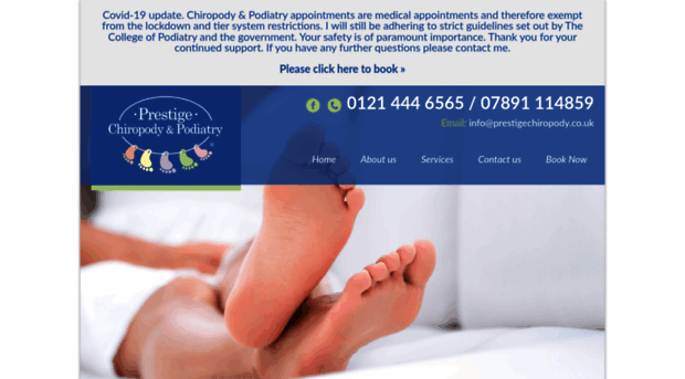 prestigechiropody.co.uk