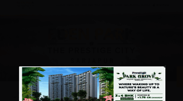 prestigecityedenpark.co.in