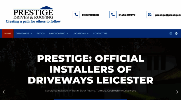 prestigedrivesandroofinguk.co.uk