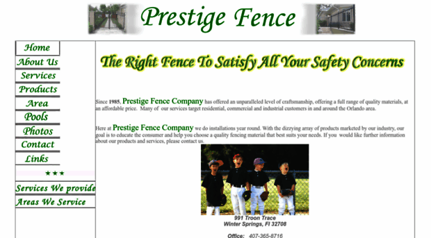 prestigefence.com