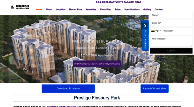 prestigefinsburyparkbangalore.in