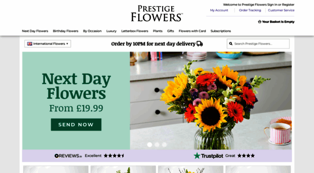 prestigeflowers.co.uk