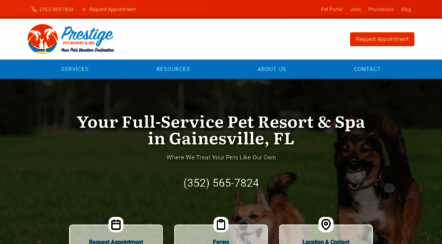 prestigepetresort.com