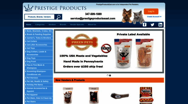 prestigeproductseast.com