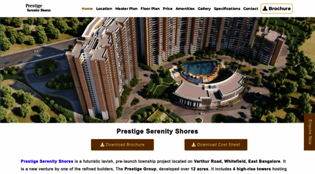 prestigeserenityshore.in