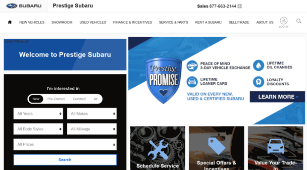 prestigesubaru.com