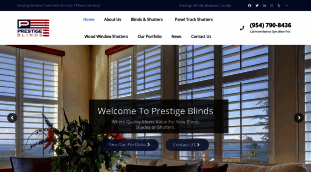 prestigewoodblinds.com