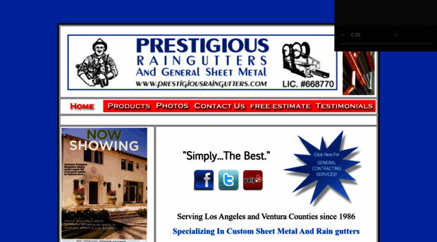 prestigiousraingutters.com