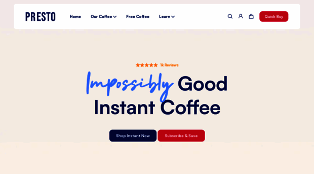 presto-coffee.com