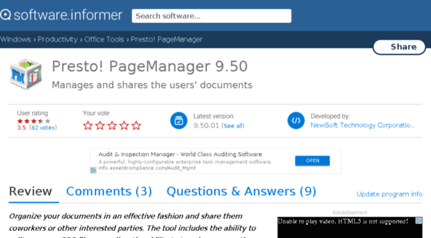 presto-pagemanager.software.informer.com